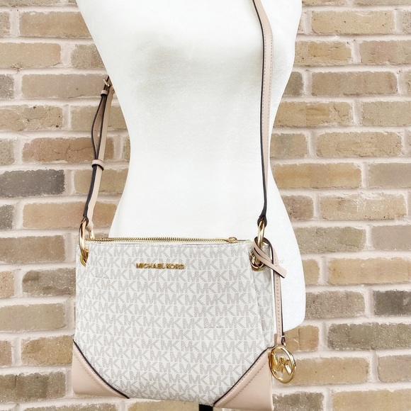 LMichael Kors Large Crossbody Vanilla pink - Picture 3 of 4
